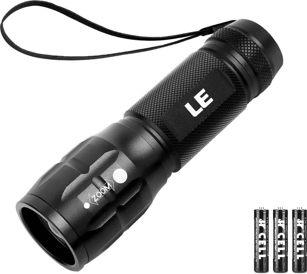 Best small flashlight waterproof and water-resistant tactical flashlight for outdoor use