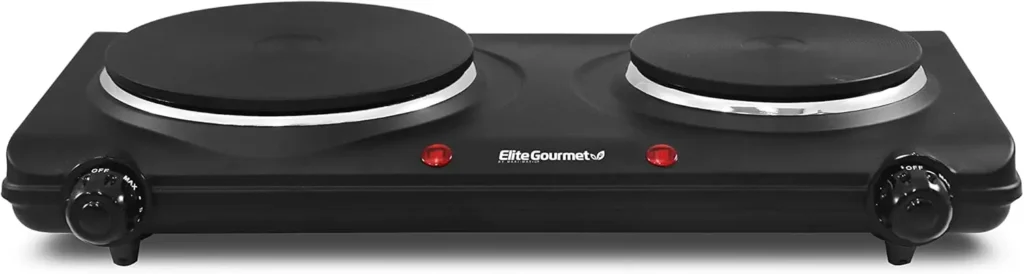 Nonstick double burner griddle perfect for pancakes, bacon, and family breakfasts.